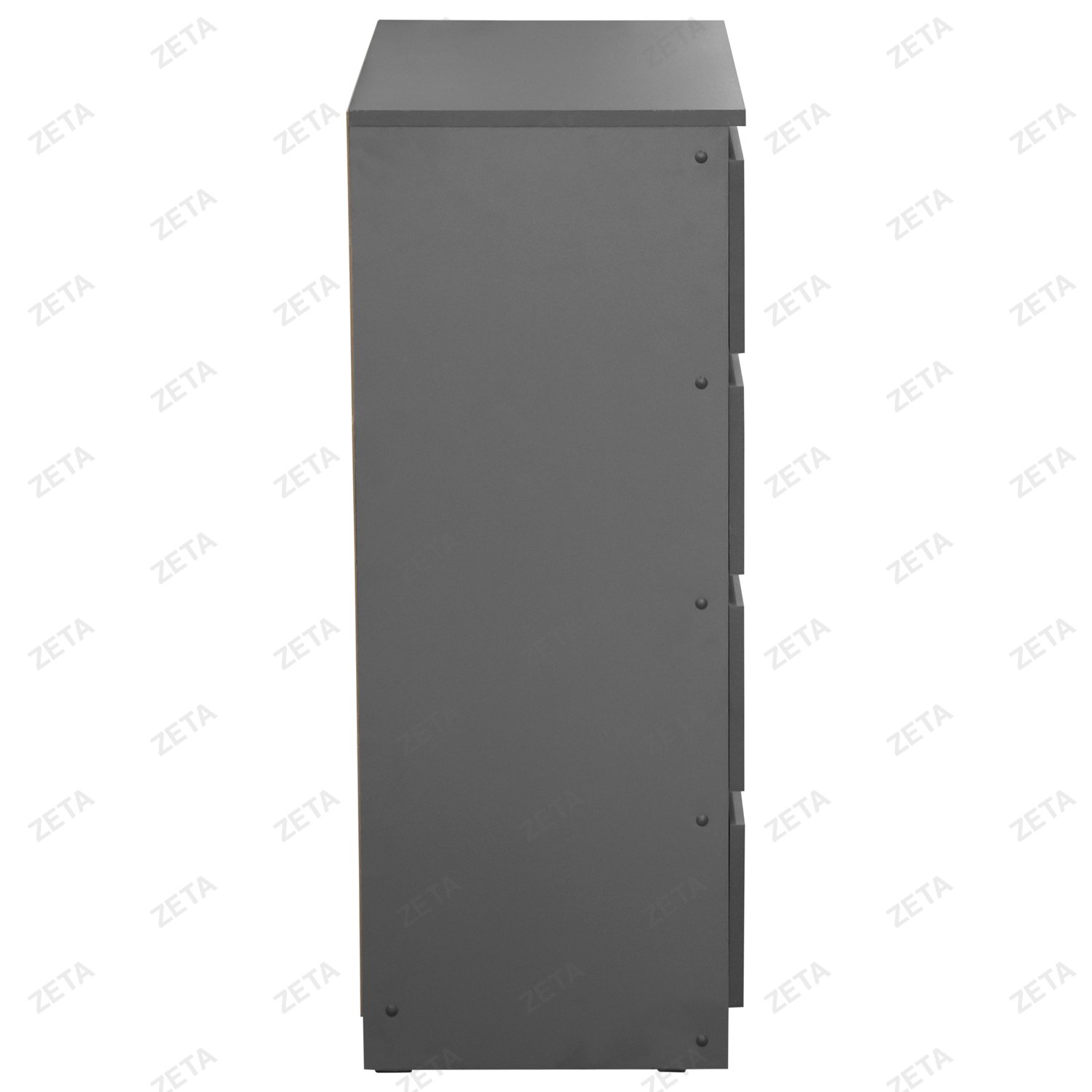 Комод "Денвер" 4 ящика №00-00111530 (графит серый) (РФ)