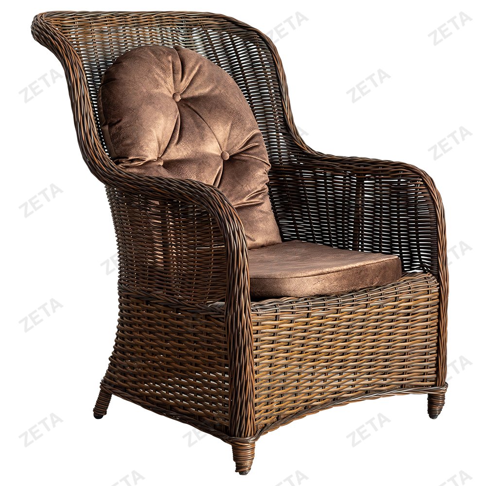 Кресло "Avangard" (1000*680*870 мм) (ореховый) (Nik)