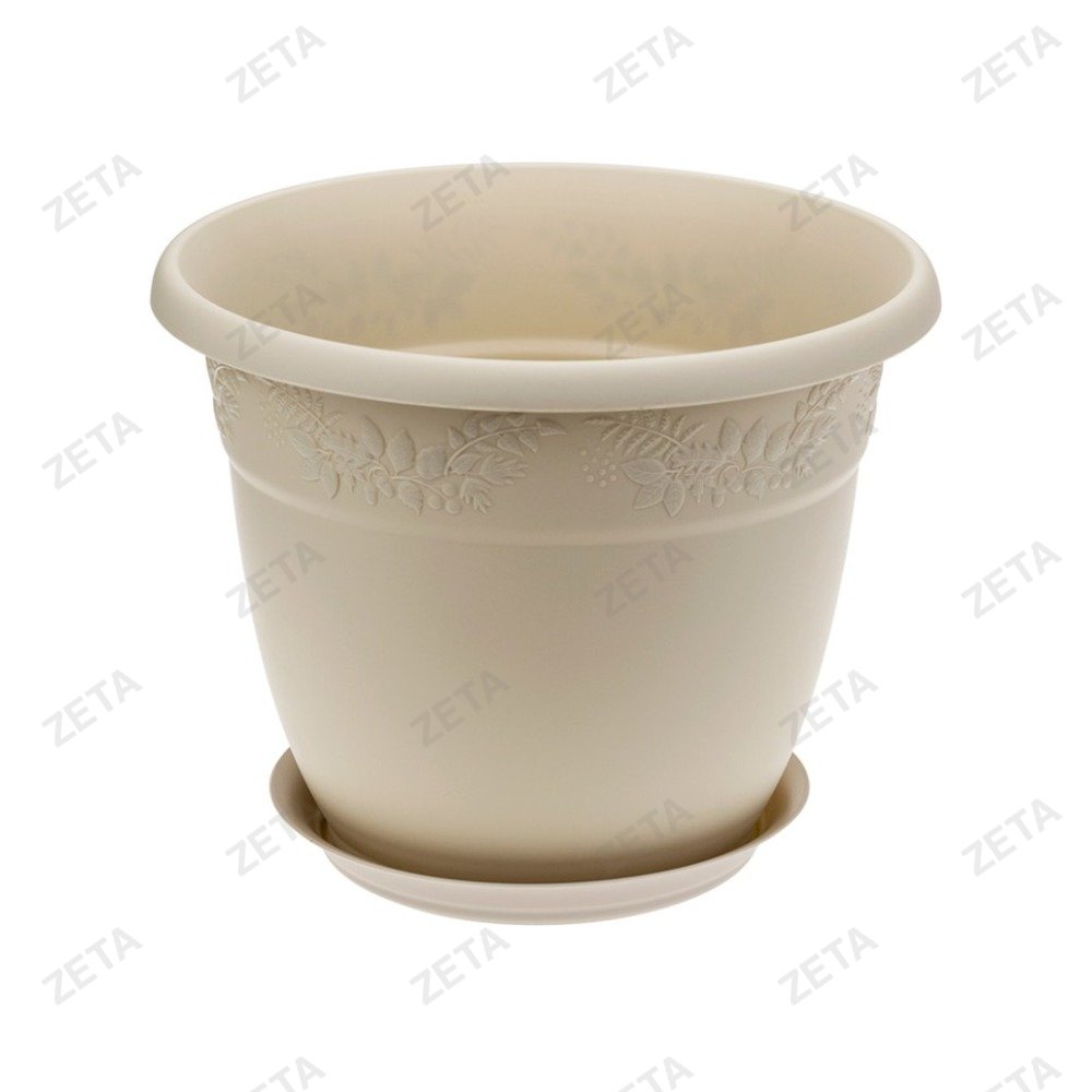 Кашпо 14,7 л. 350 мм. "Рябина" с поддоном №М 3059