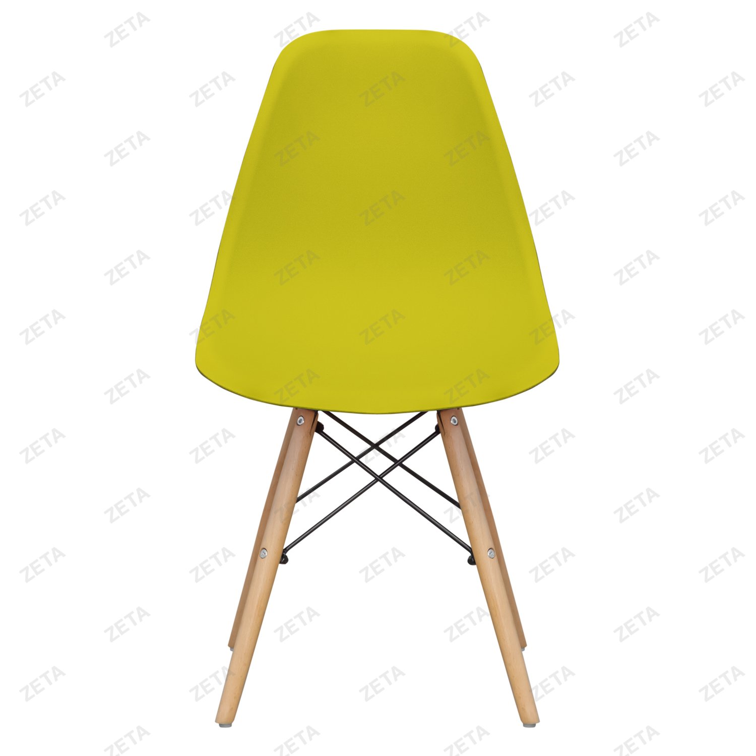 Стул пластиковый "C06" (жёлтый)