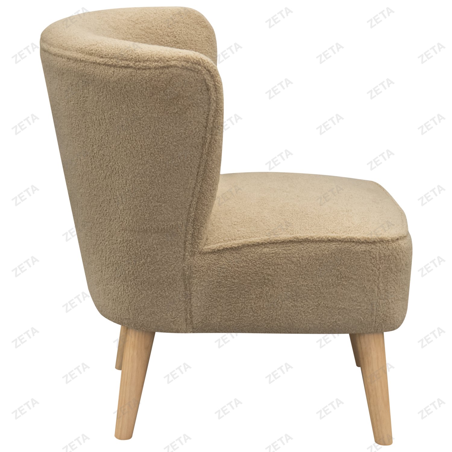 Кресло №B196 wz2092-3 (светлое кофе) (ВИ)