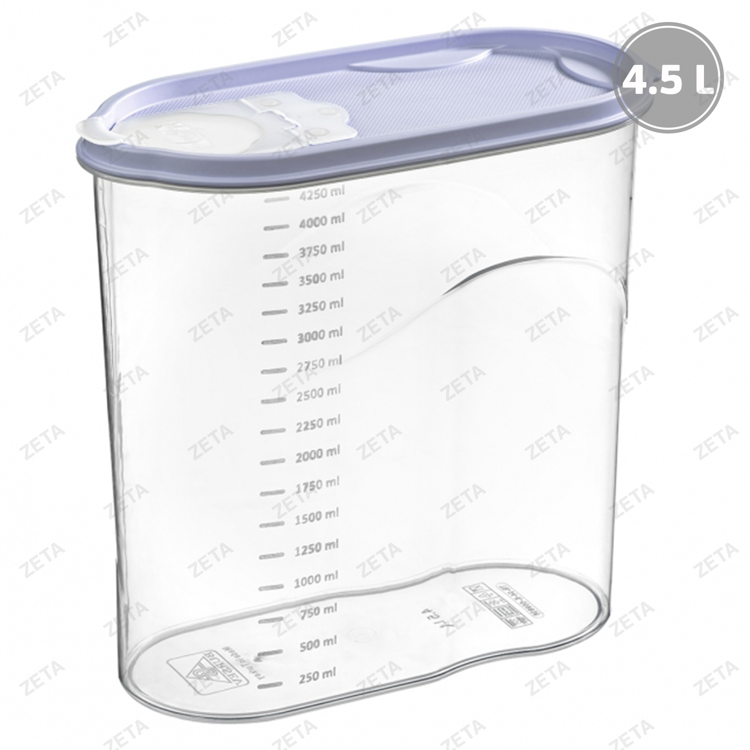 Контейнер с крышкой 4,5 л. №1111 04 - изображение 1