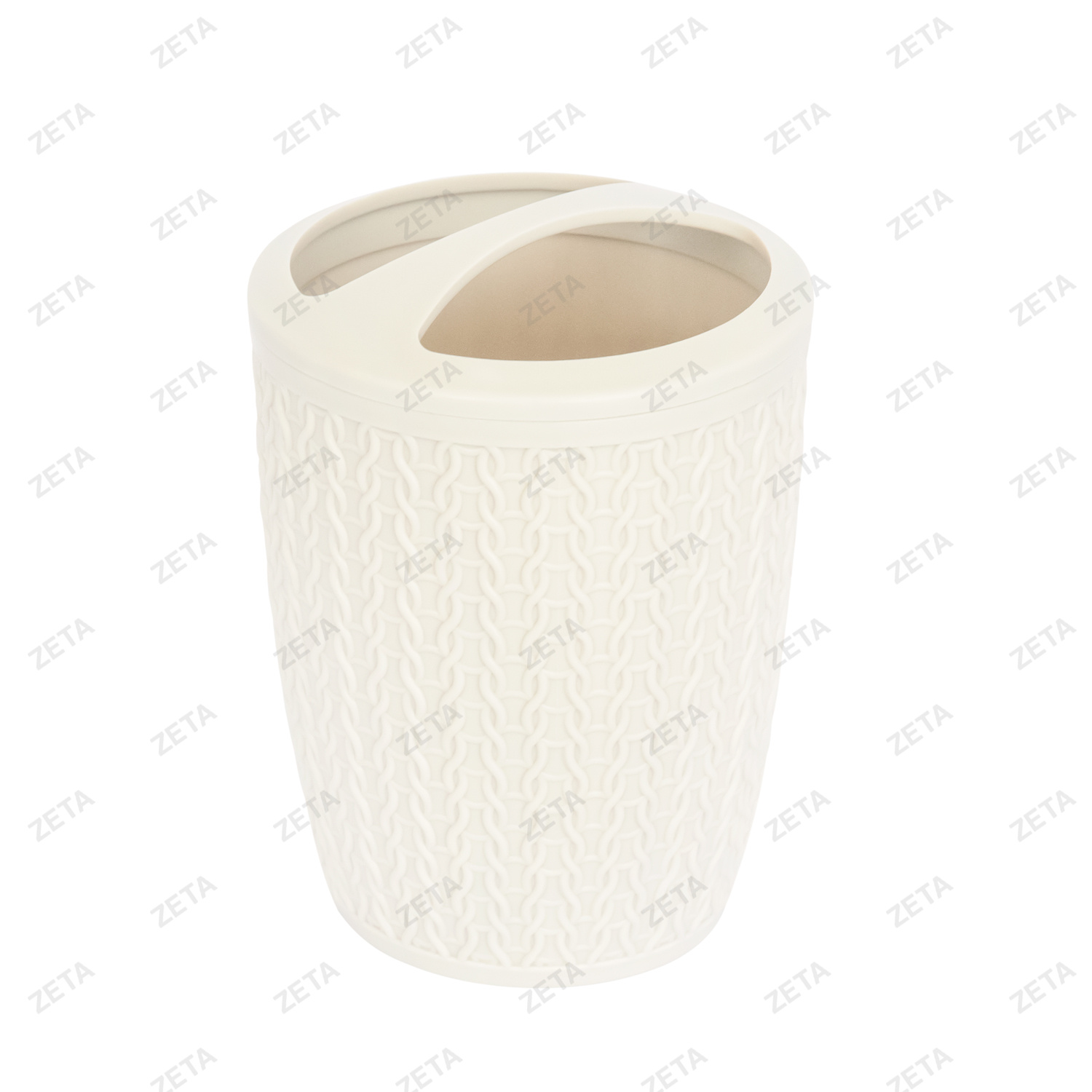 Подставка для зубных щеток "Вязаное плетение" (цвет в ассортименте) - изображение 1