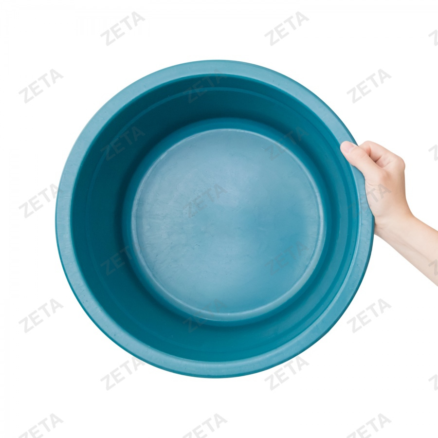 Таз пластиковый глубокий, цветной (10 л.)