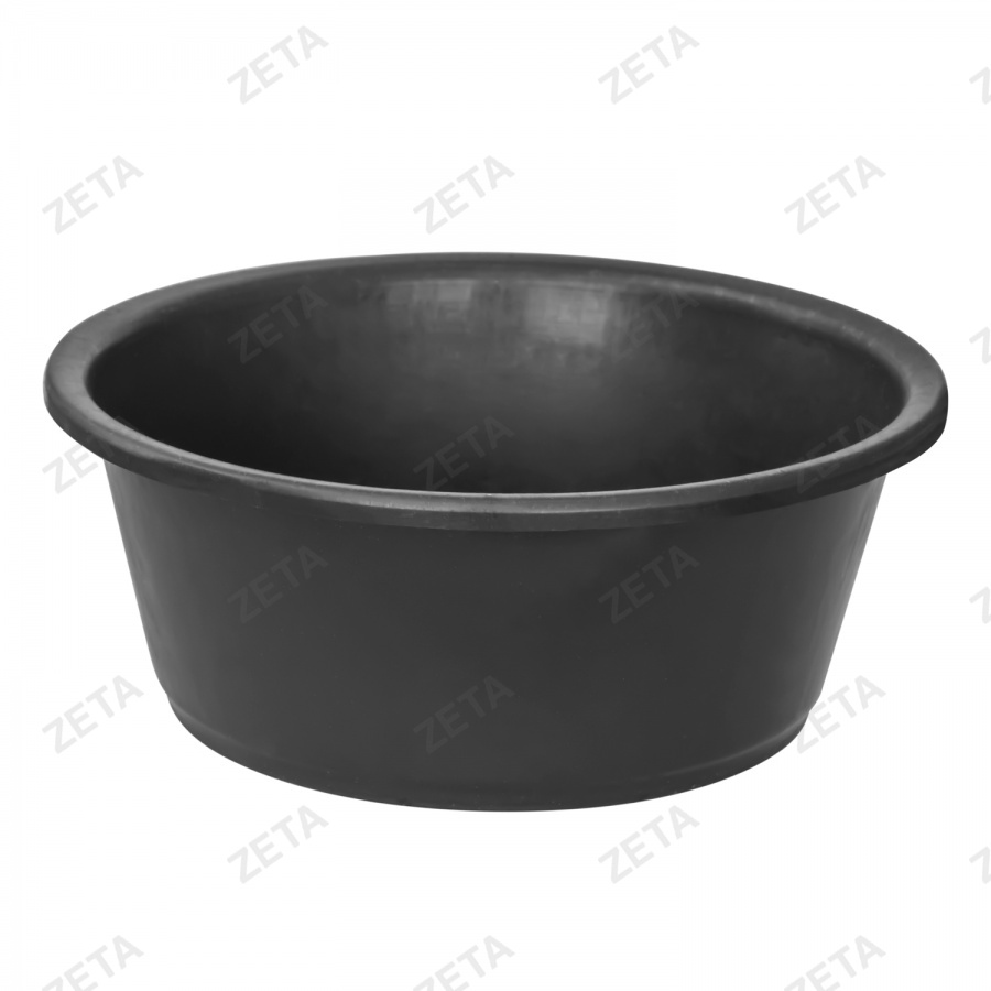 Таз пластиковый, чёрный (5 л.)