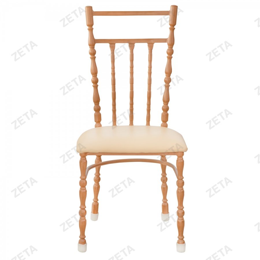 Стул "Мод.150" (покраска под дерево и вальцованная труба)