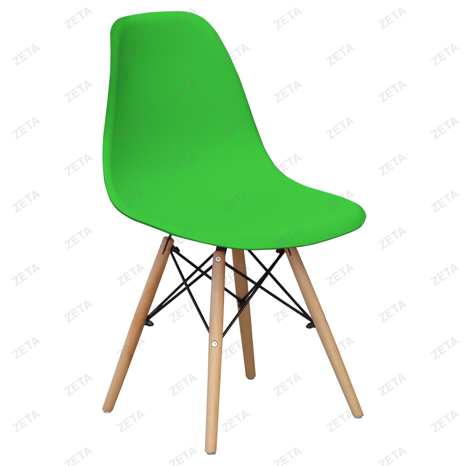 Стул пластиковый "C06" (зелёный)