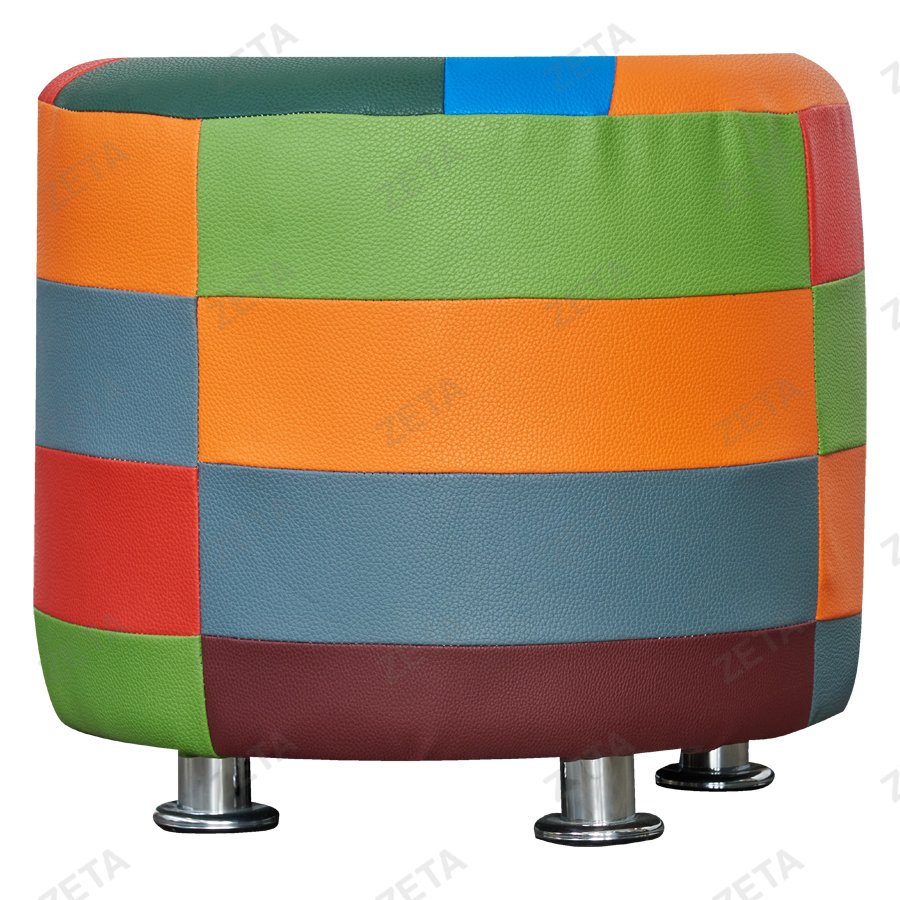 Пуфик "d50" (пэчворк) - изображение 1