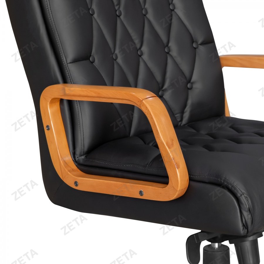 Кресло Честерфилд кзам АОД подл.дер.Президент, крест.дерево