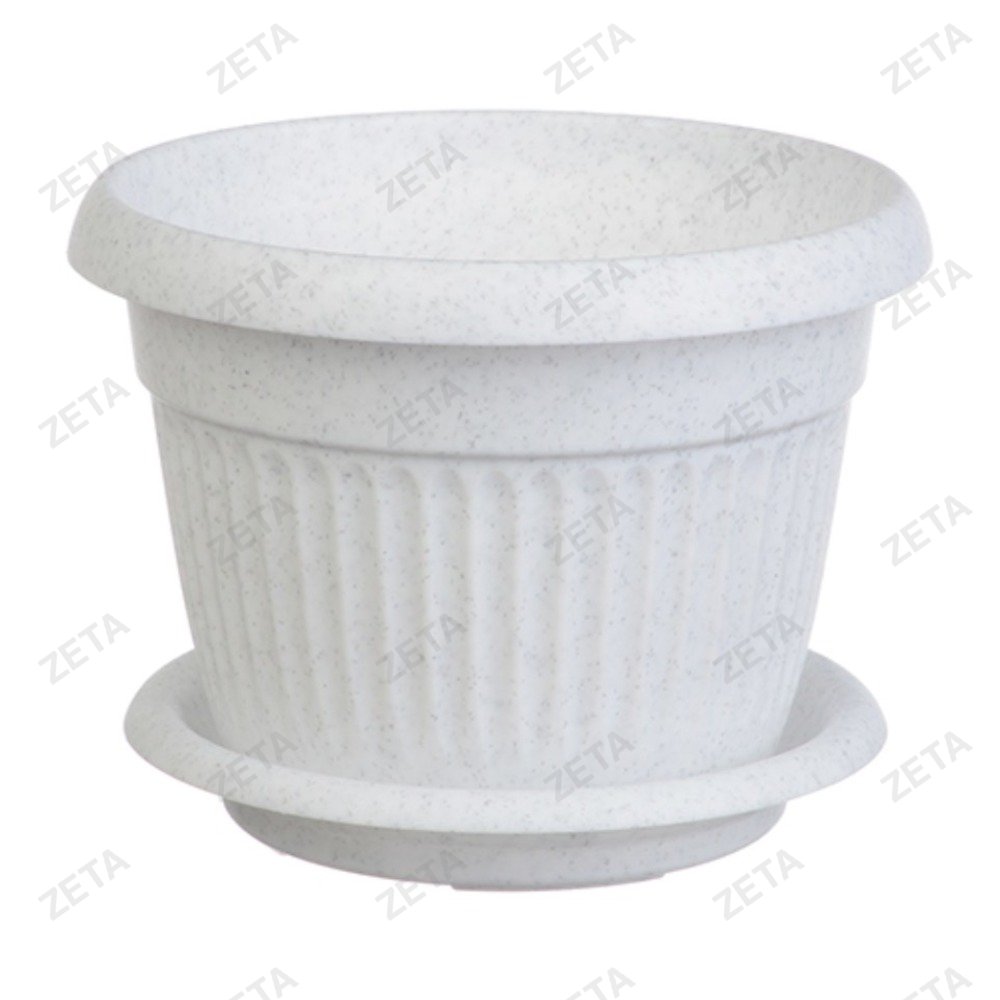 Кашпо 11 л. 320 мм. с поддоном ""Ливия"" №М 3022