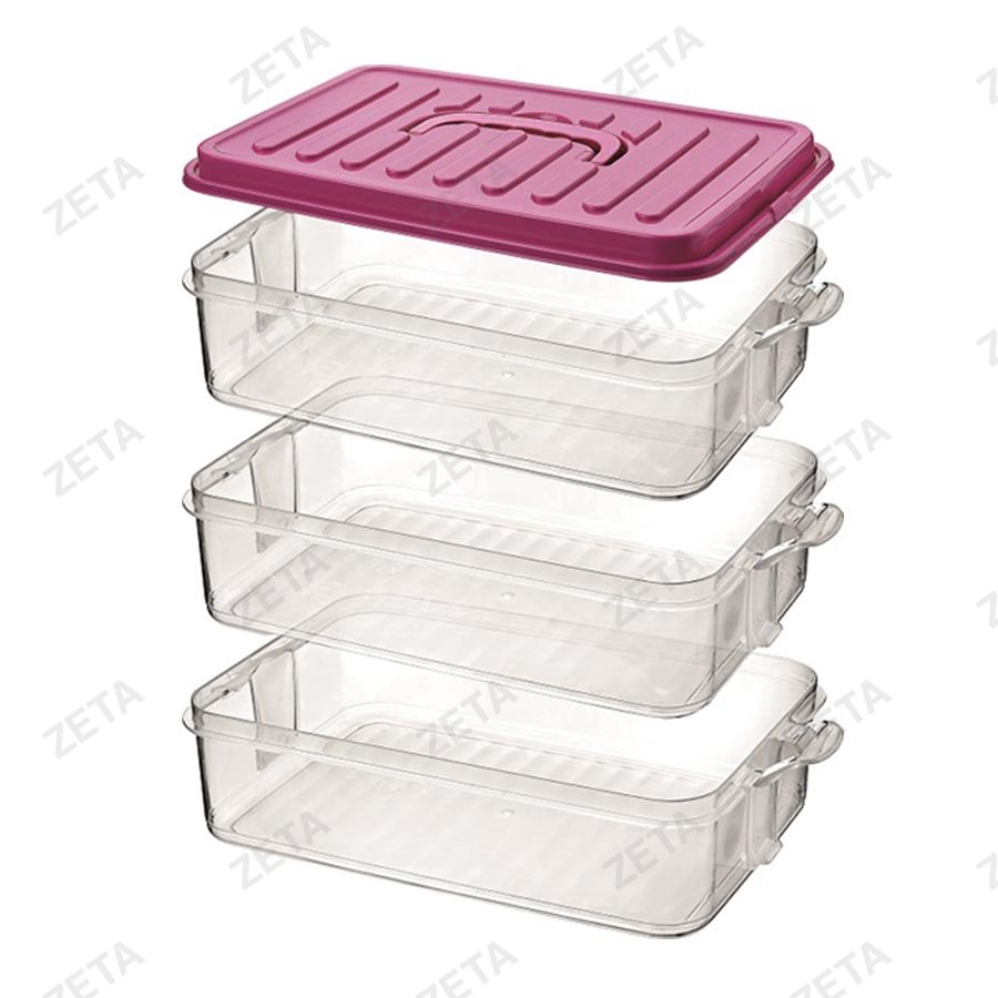 Набор контейнеров 3 шт., №ASD168 - изображение 1