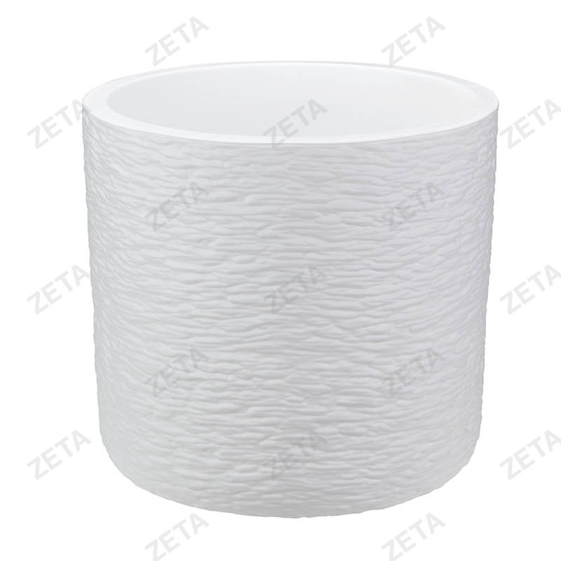 Кашпо 9,5 л. диаметр 280 мм. со вставкой "Сланец" №М3200