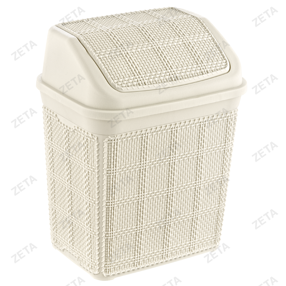 Ведро мусорное 6,5 л. № АК 586