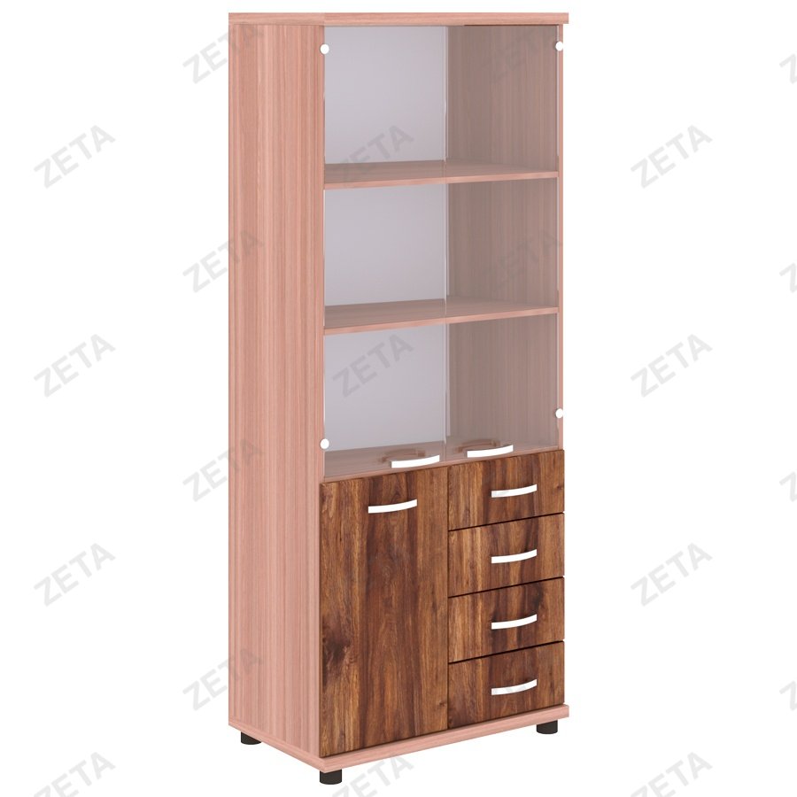 Стеллаж со стеклом "Адриан"