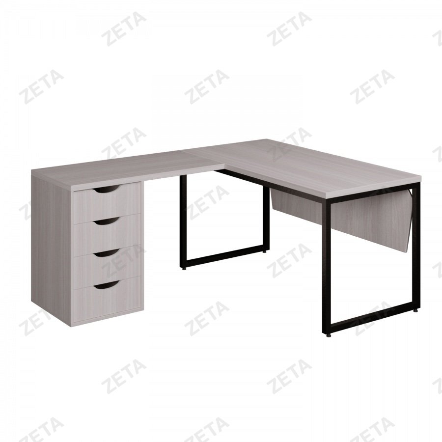 Стол с тумбой "Тейлор" (1395х708 мм.)