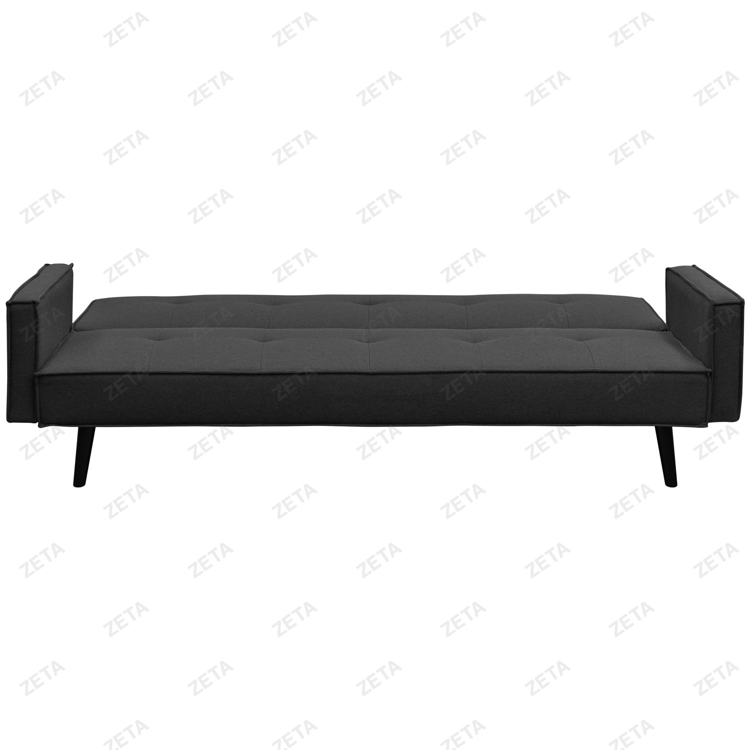 Диван 2LAF-020N6-P3 (черный) (ВИ)