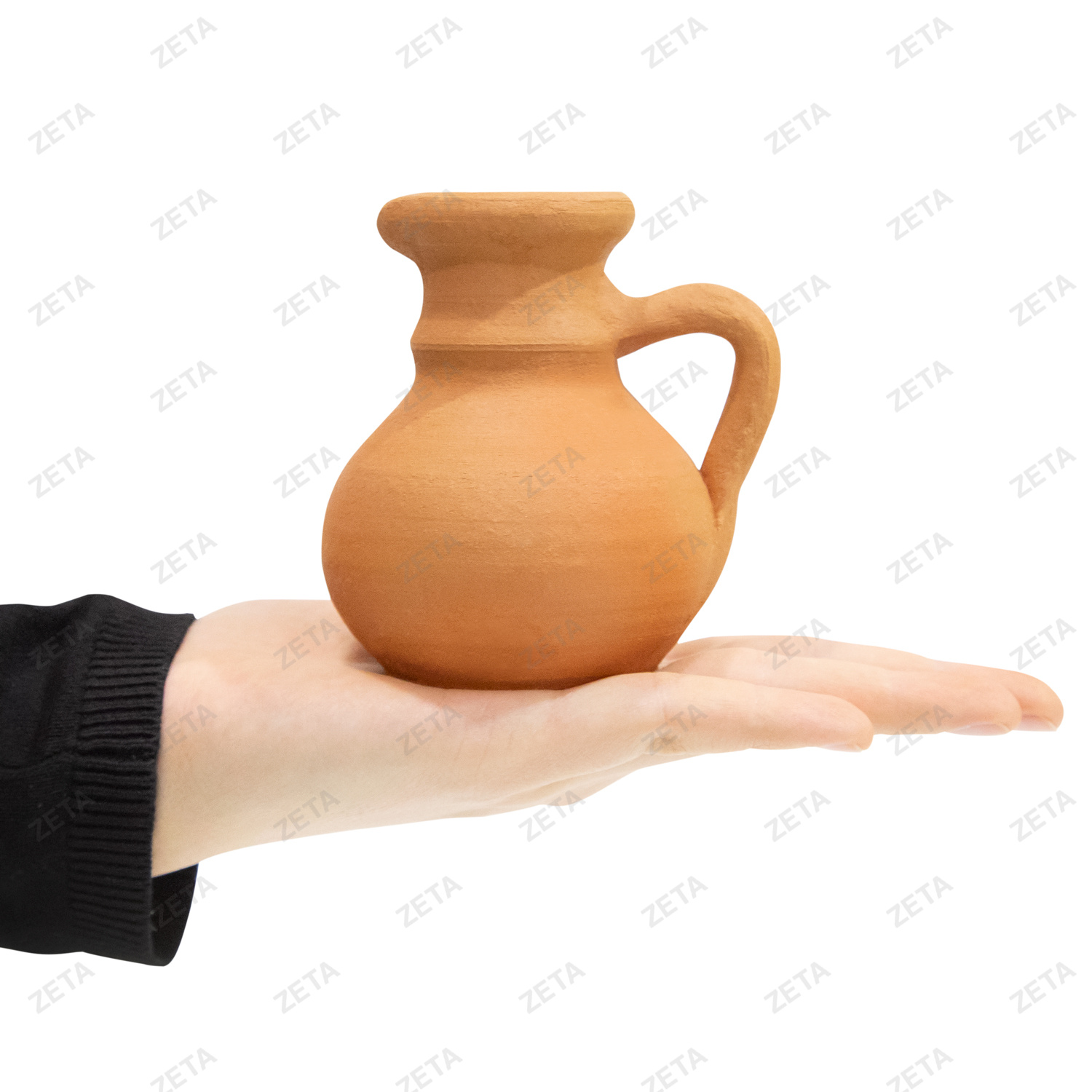 Графин глиняный декоративный с ручкой "Minik sürahi sapli" (мини)