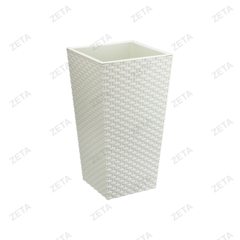 Кашпо 138 * 138 * 250 мм. "Ротанг", модель М 3085