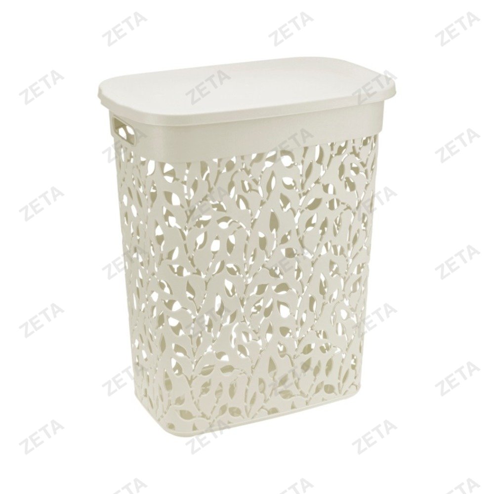 Корзина для белья 35 л. "Флора" №М 2620 - изображение 1