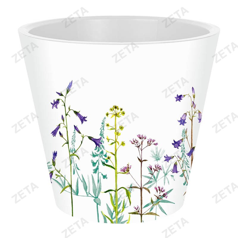 Горшок для цветов с дренажной вставкой 1,6 л. InGreen "London Deco" №IG6304