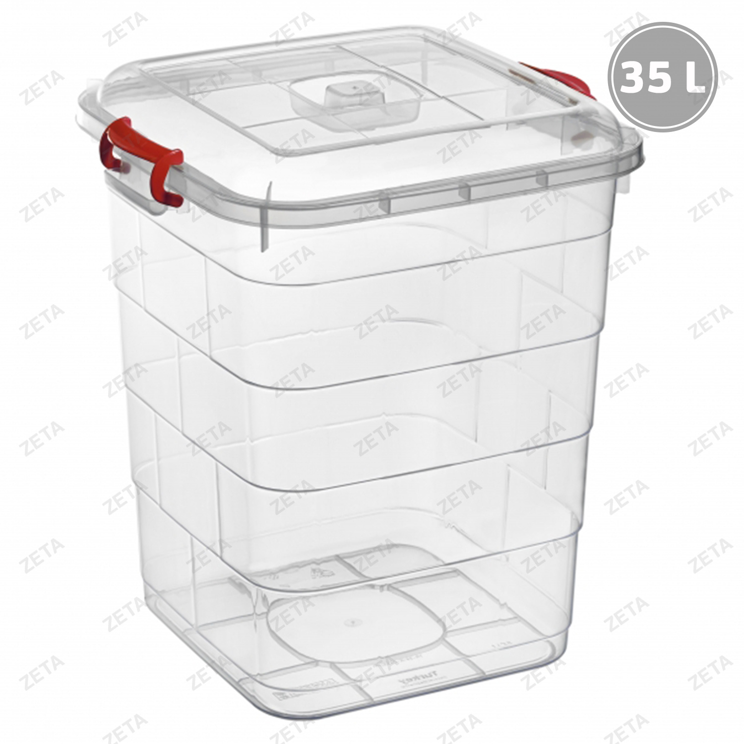 Контейнер с крышкой 35 л. №1112 95 (1152 05)