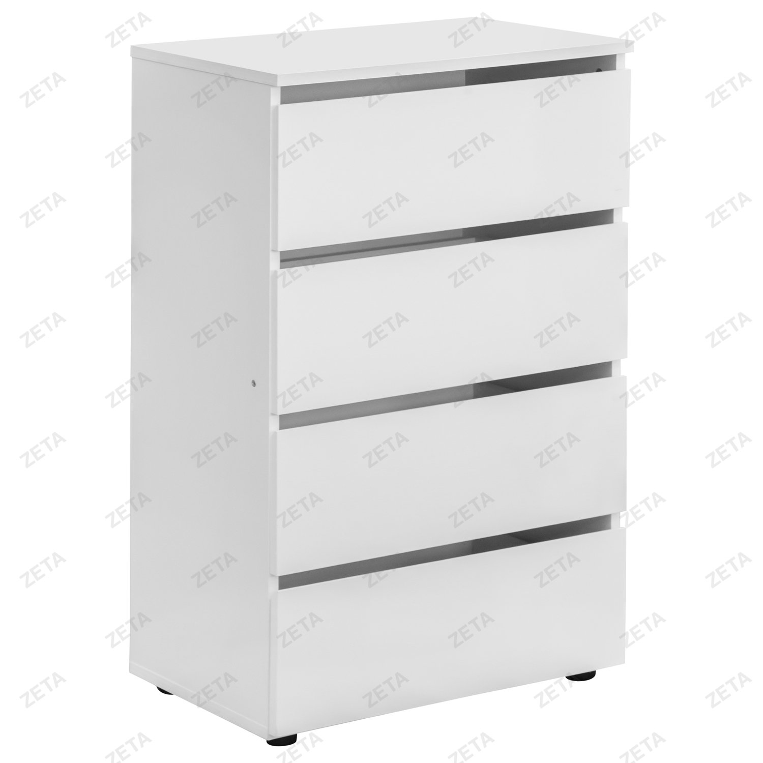 Комод МС "Токио" 4 ящика (600*370*905 мм.) №00-00106093 (белый)