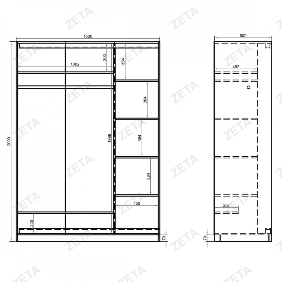 Шкаф-купе "Диана"