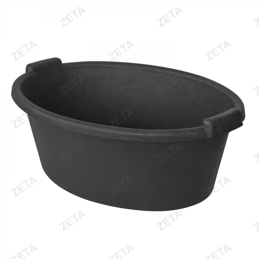 Таз с ручками, чёрный (30 л.)