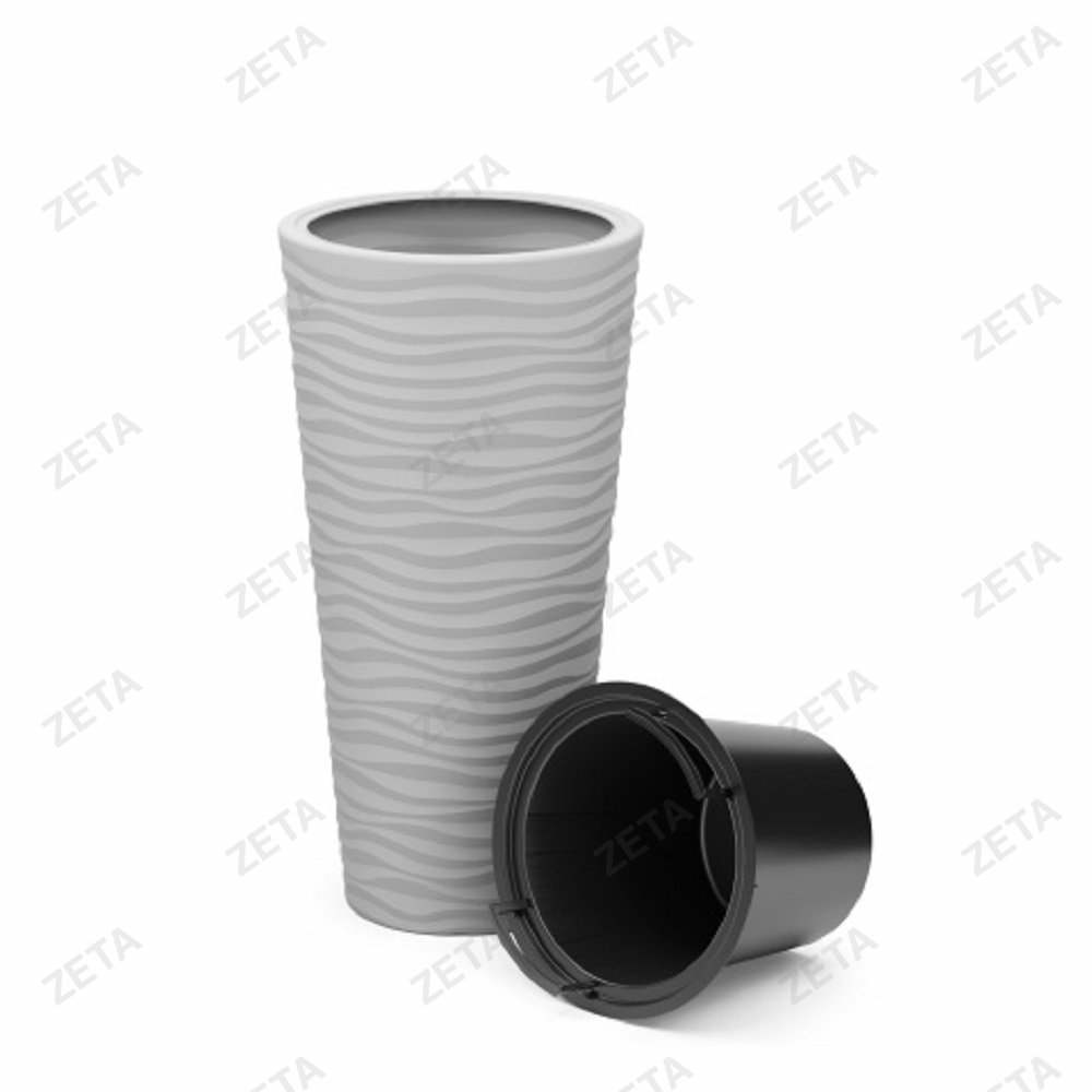 Кашпо 43 л. "Оазис" со вставкой 10 л.