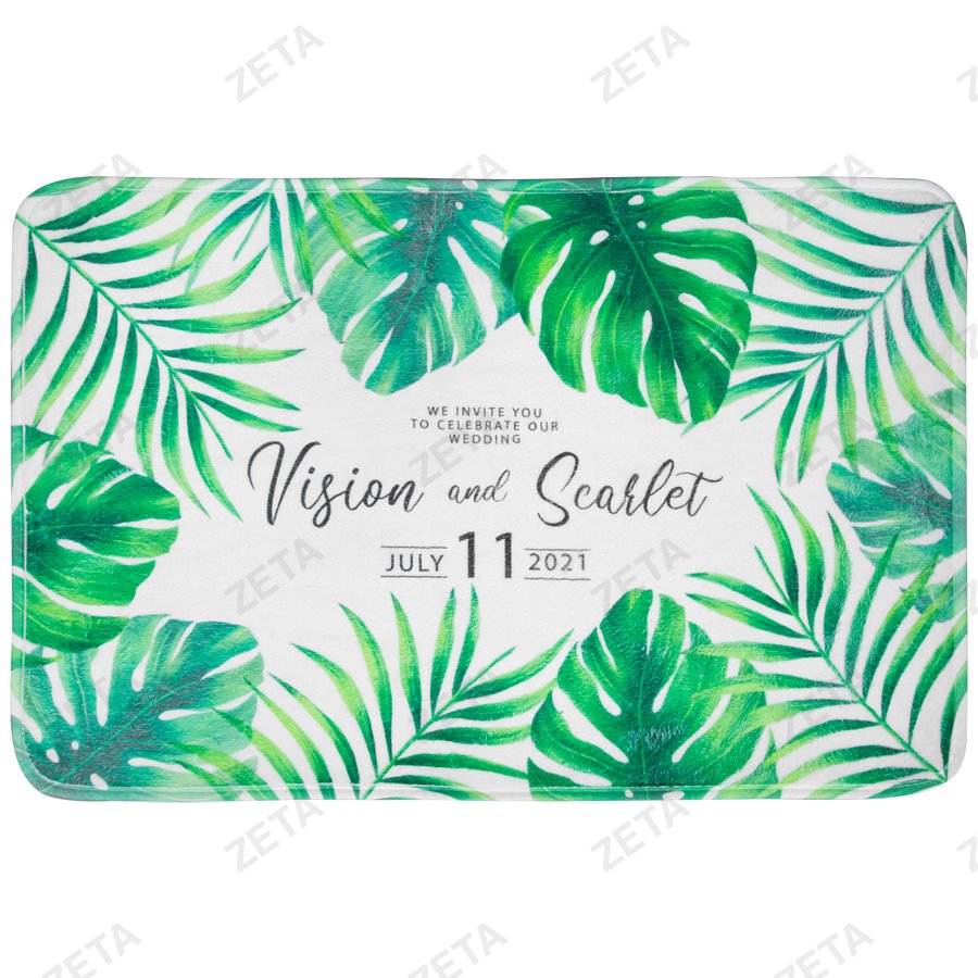 Коврик для ванной 50*80 см №HDC133 (ВИ) - изображение 1