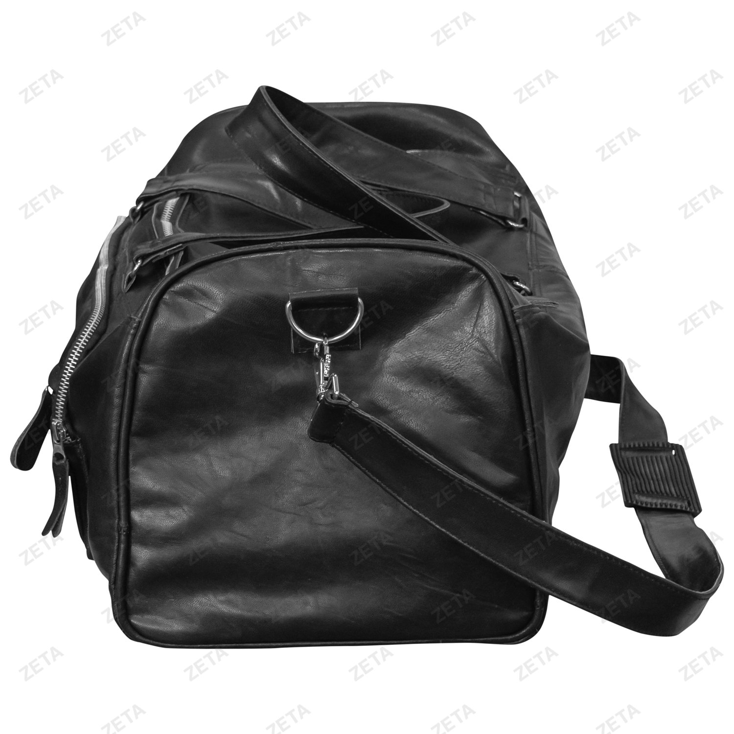 Сумка дорожная с ремнем Шах, кожа