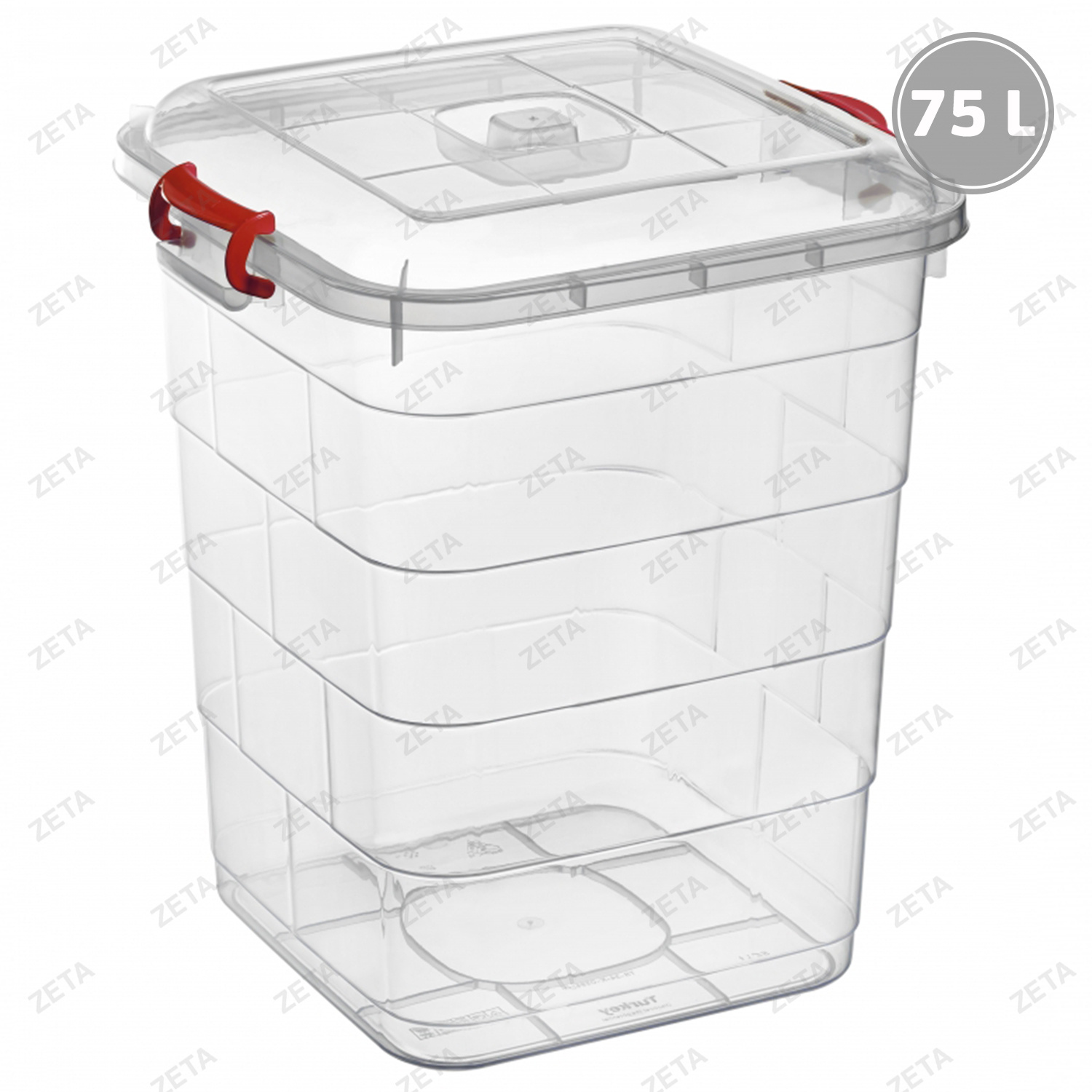 Контейнер с крышкой 75 л. №1112 97 (5112 07) - изображение 1