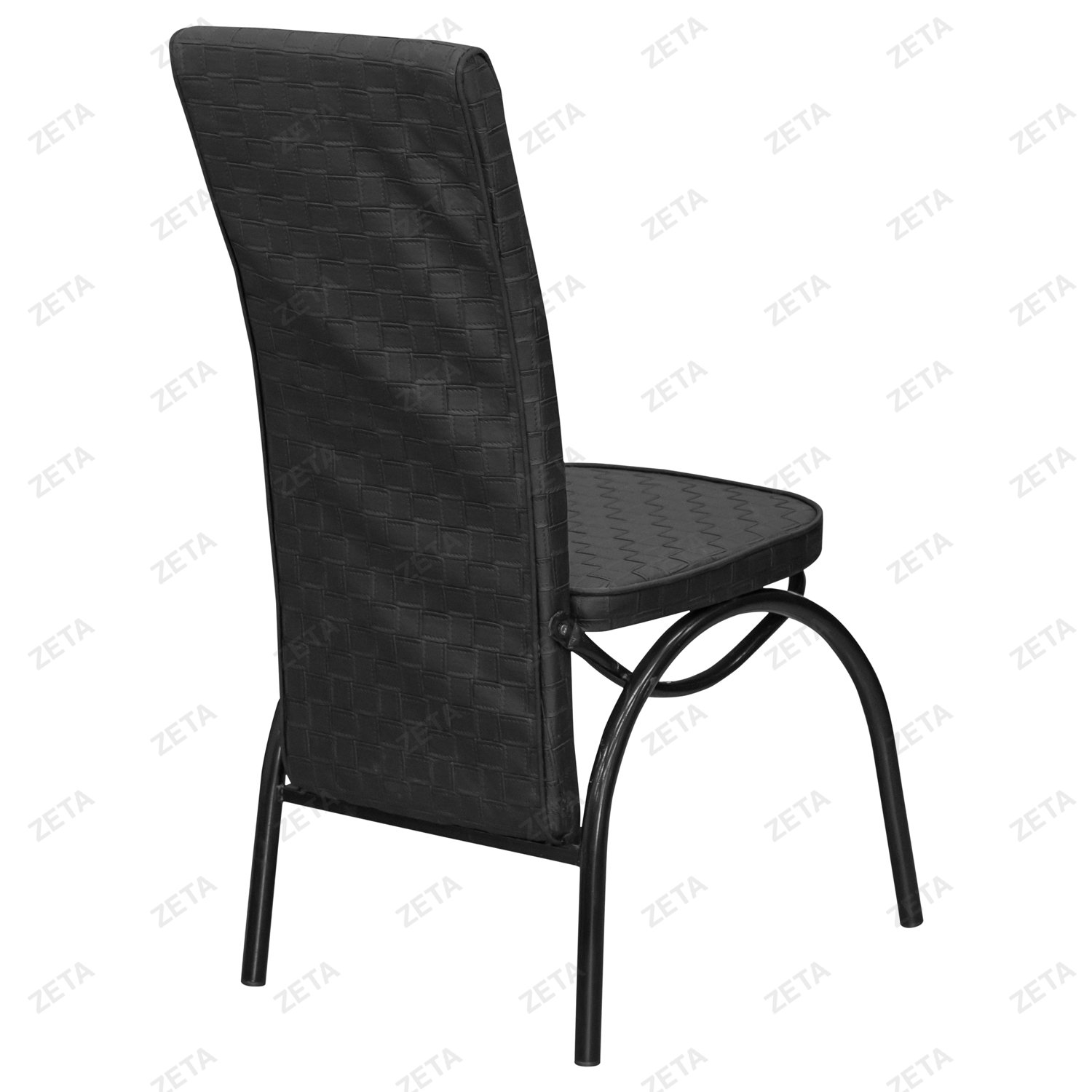 Столовый комплект №624: стол + 6 стульев (чёрный) (Турция)