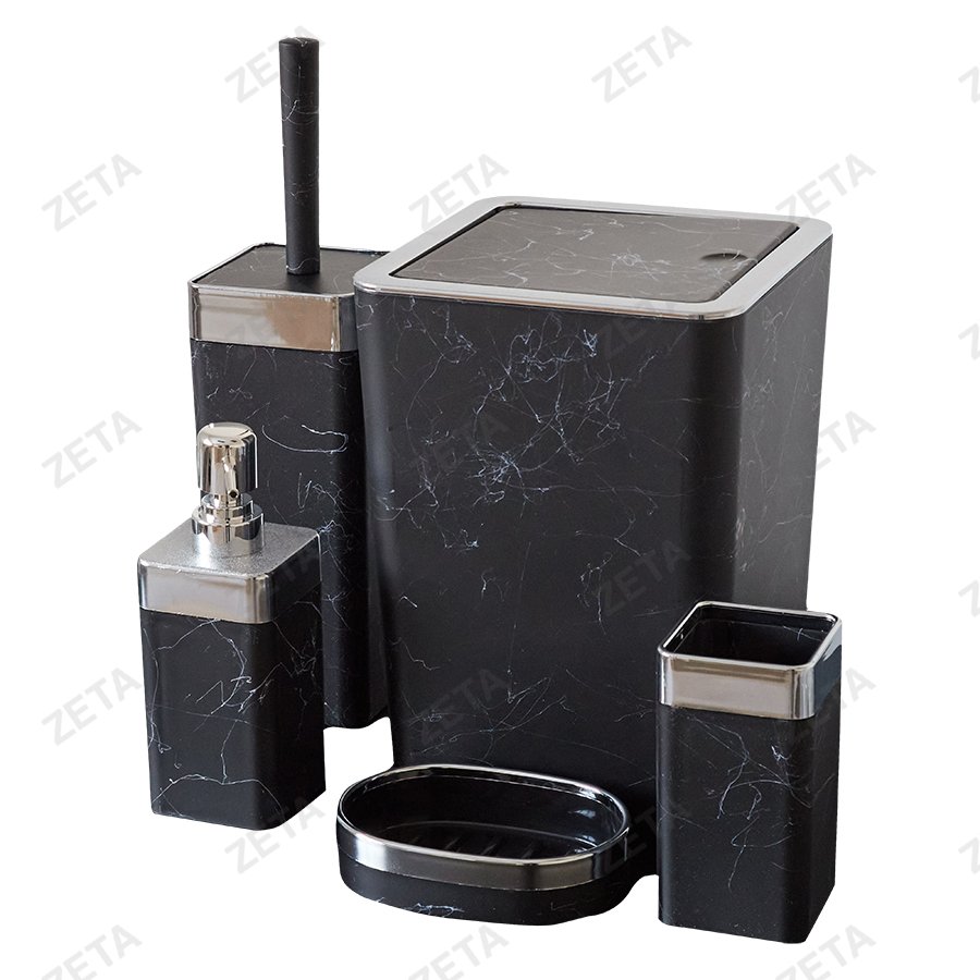 Набор для ванной (5 предметов) №IMR-12 (Турция) - изображение 1