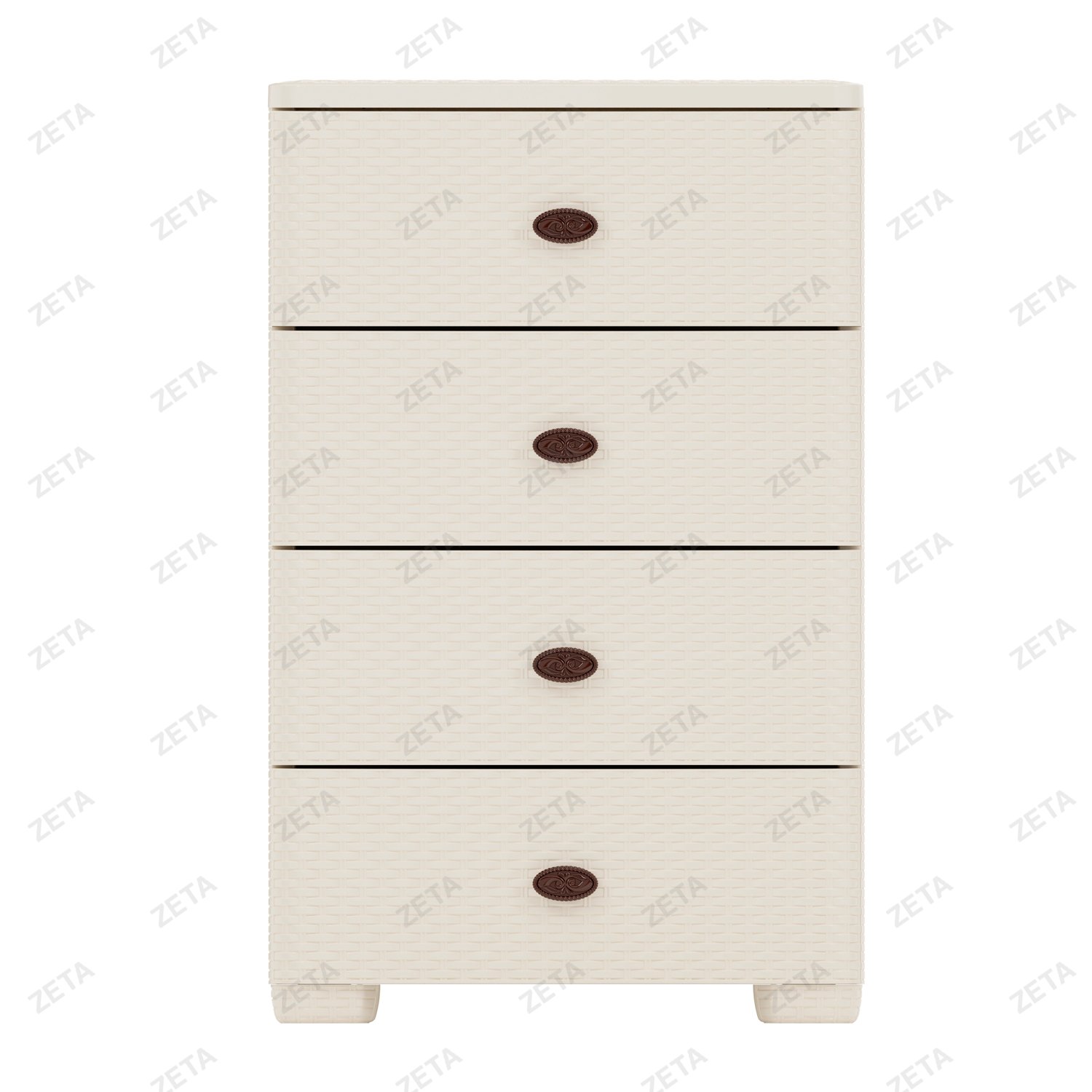 Комод 4-х секционный "Плетенка"