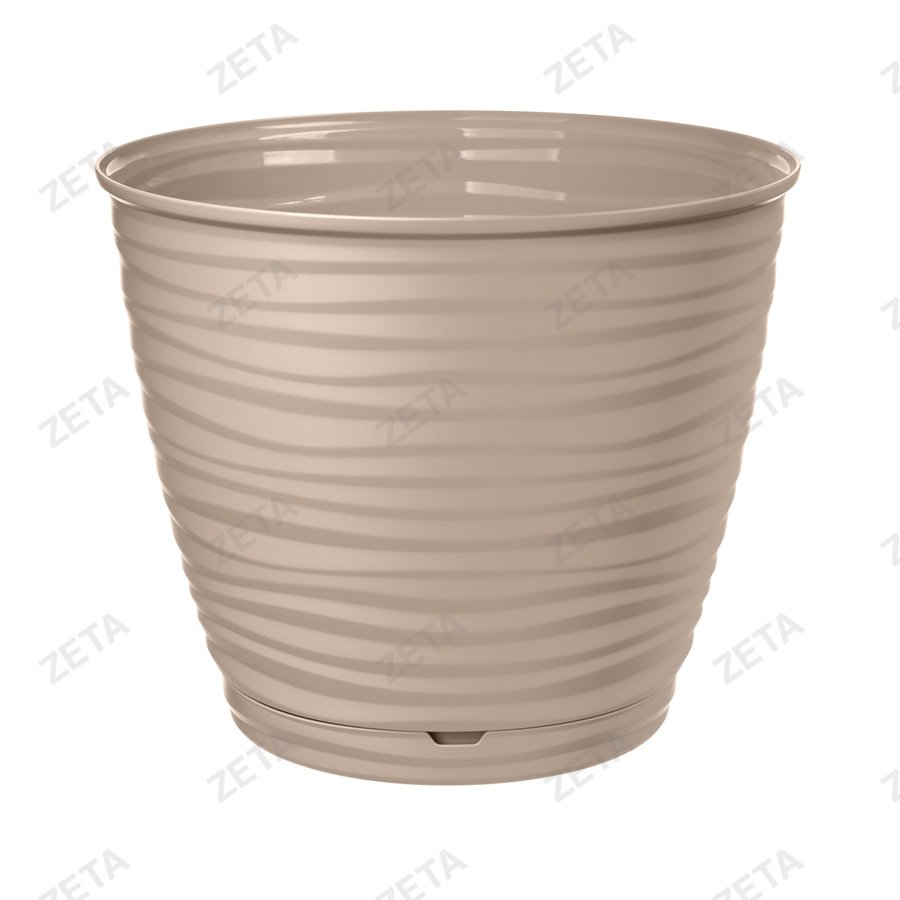 Горшок для цветов 1,5 л. Saffron с поддоном №221610117