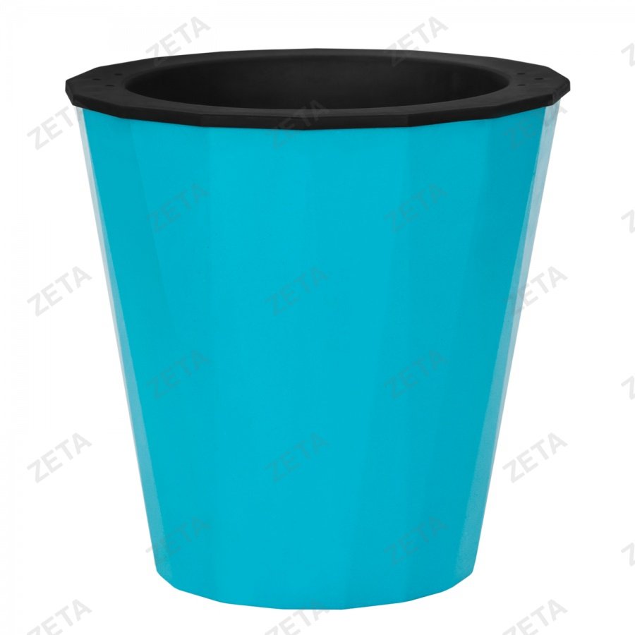 Кашпо для цветов "Блум" цветное (круглое) - изображение 1