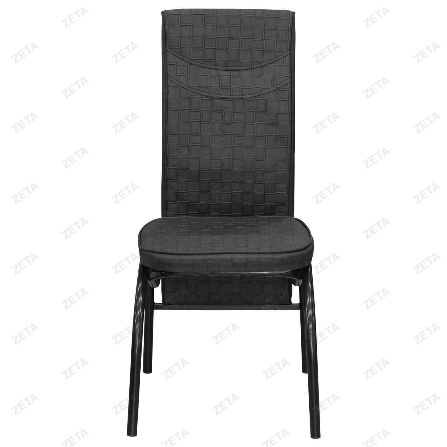 Столовый комплект №624: стол + 6 стульев (чёрный) (Турция)