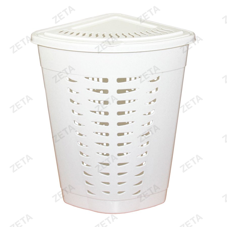 Корзина для белья 45 л. угловая