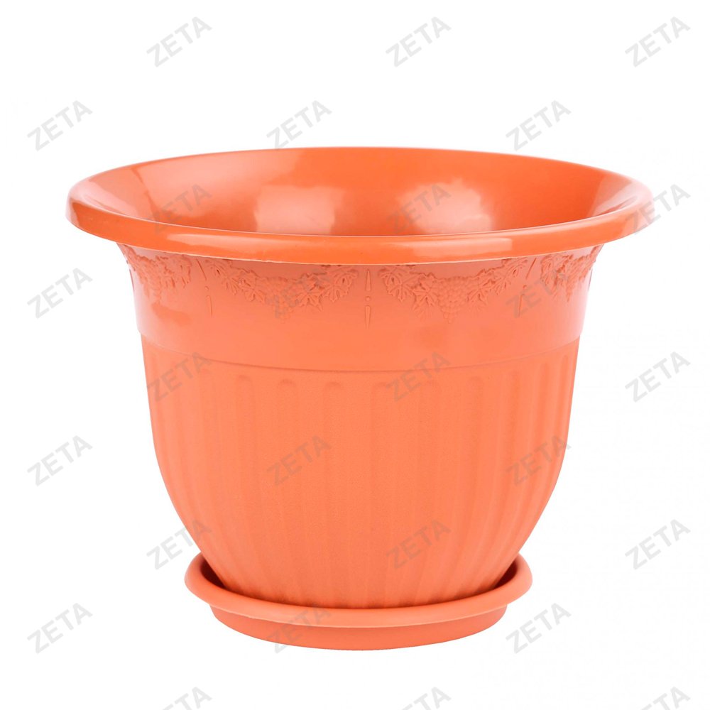 Пластиковый горшок 1,5 л. "Лозанна"