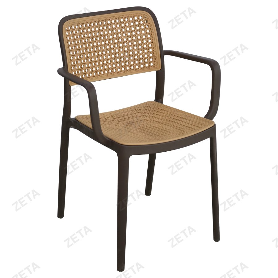 Стул THDC682 (коричнево-бежевый) (ВИ) - изображение 1