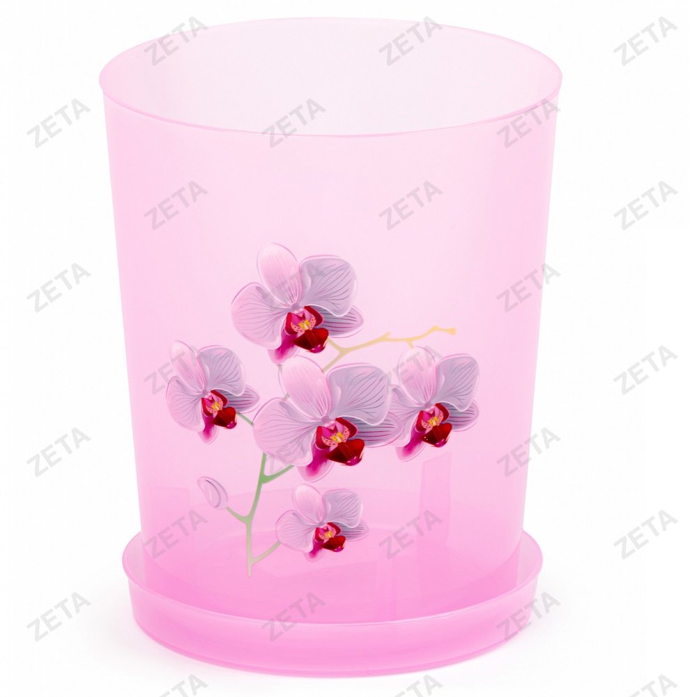 Горшок цветочный для орхидеи 1,2 л. "Декор" - изображение 1