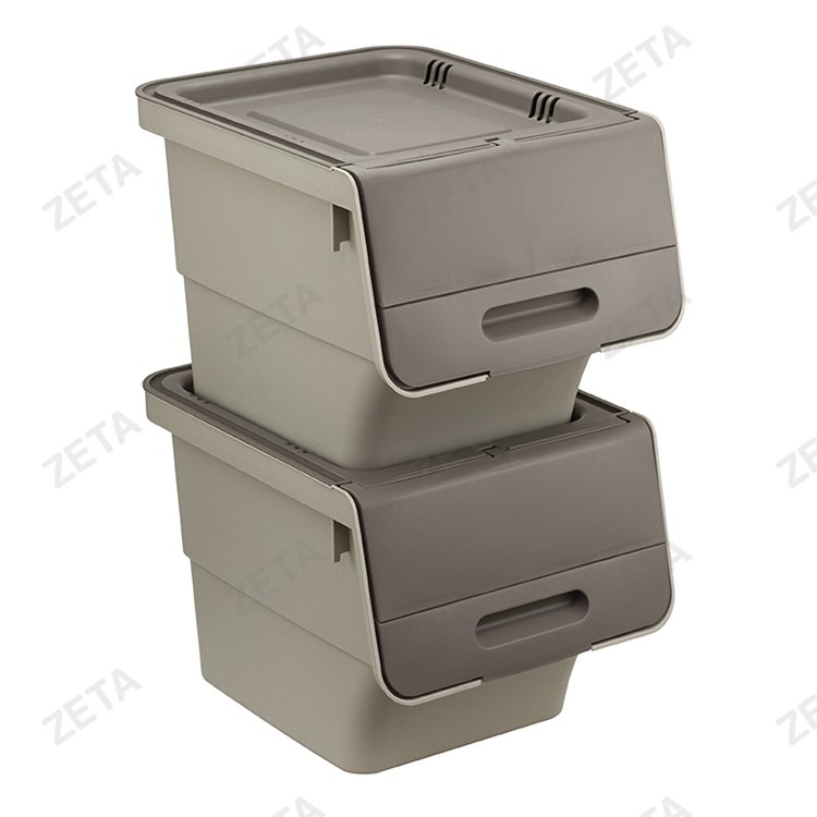 Ящик для овощей 12л "Смарт" мод М 2396 (М-Пластика РФ)