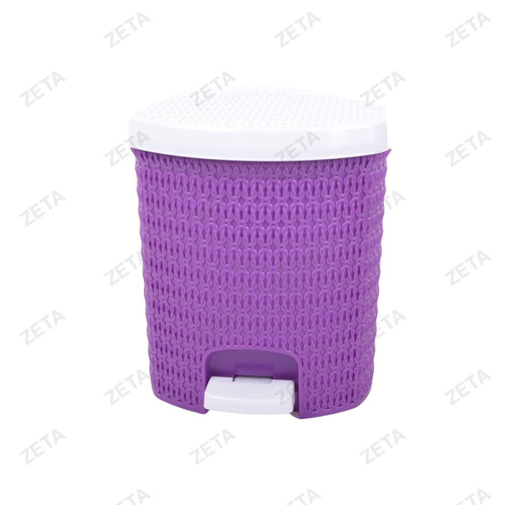 Ведро мусорное с педалью 8 л. №94151 - изображение 1