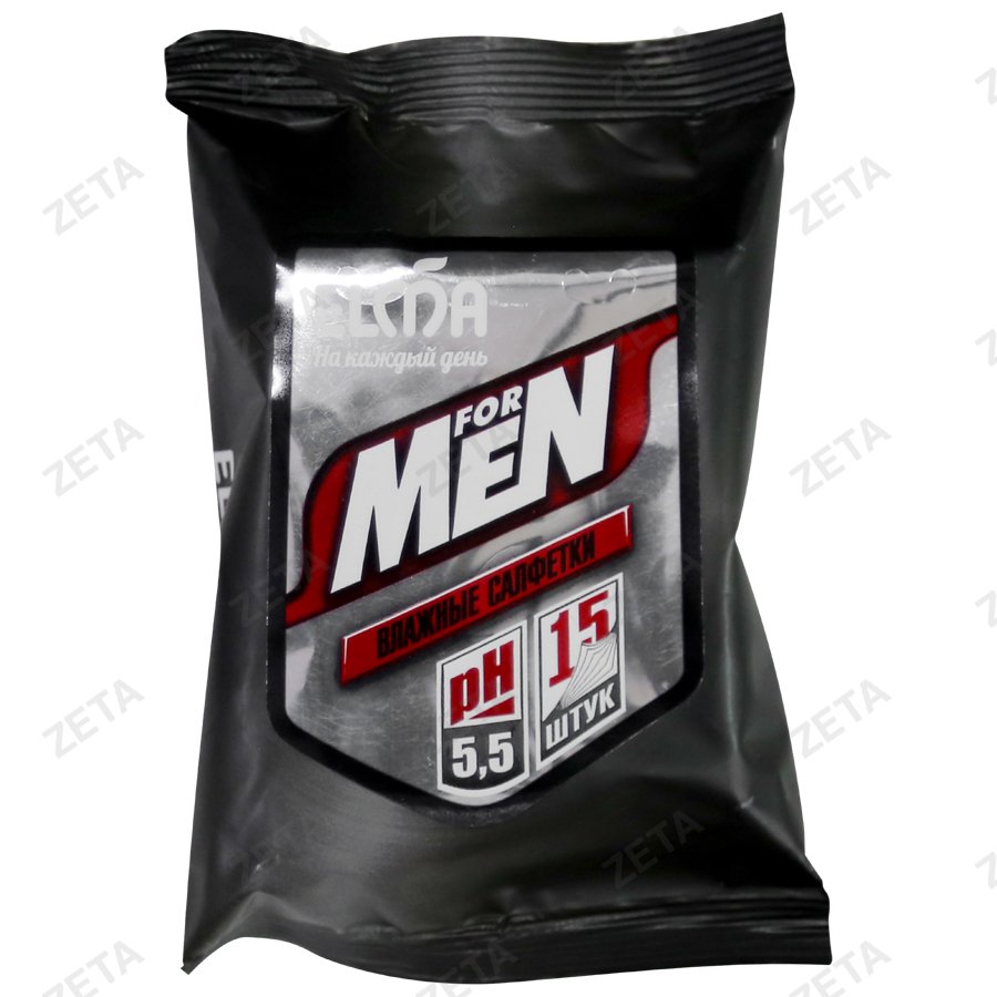 Cалфетки влажные Men 15 шт. №513 Elma (Узб)