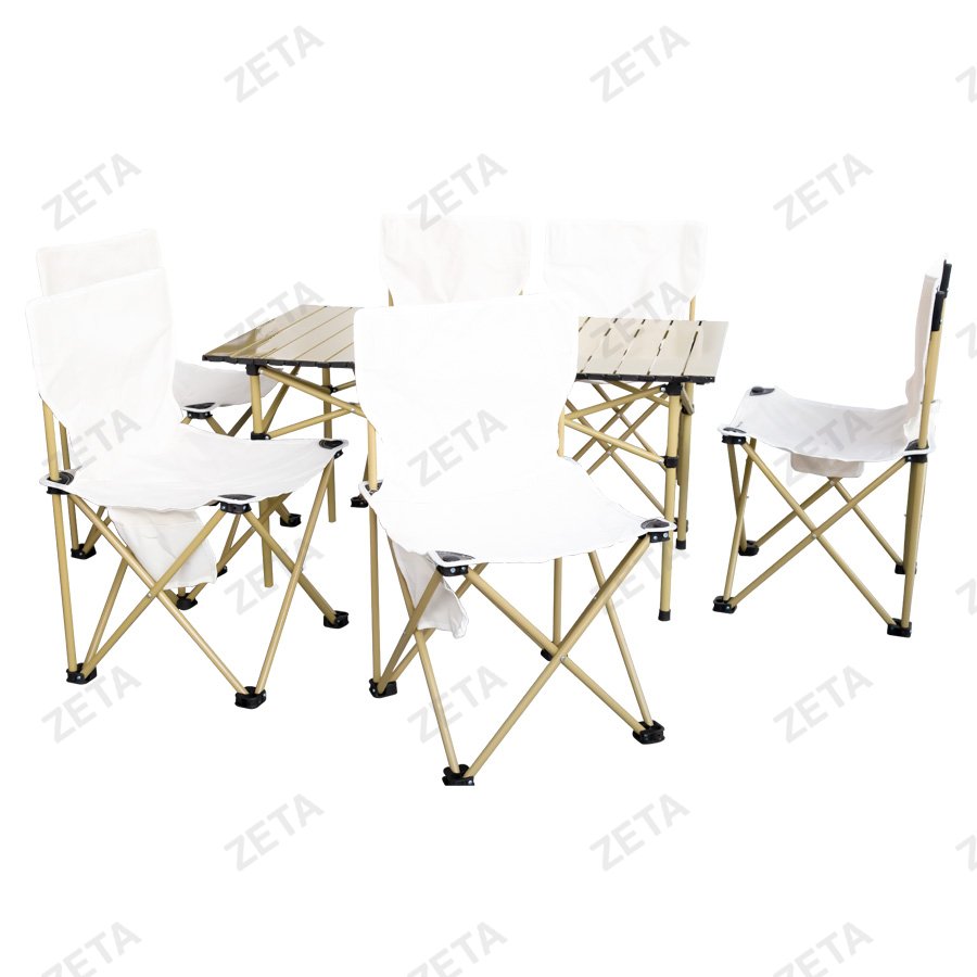 Набор складной:стол+6 стула №JTS-5015 (ВИ) - изображение 1