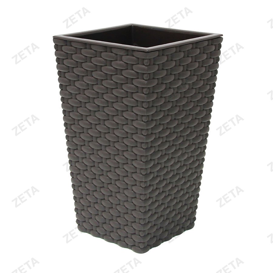 Кашпо 320*320*565 мм. "Ротанг" №М 3084 - изображение 1