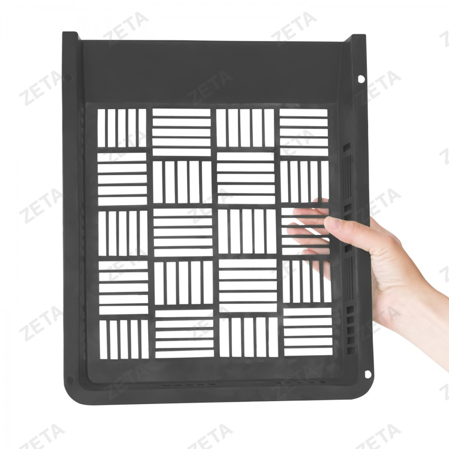 Подставка для бумаг, чёрная (горизонтальная)