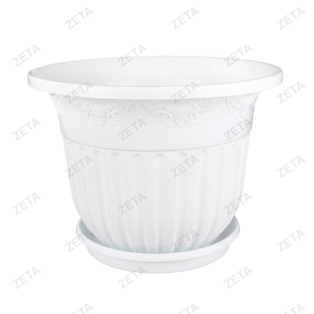 Пластиковый горшок 1,5 л. "Лозанна"