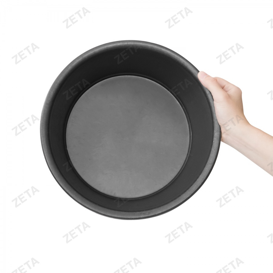 Таз пластиковый, чёрный (5 л.)